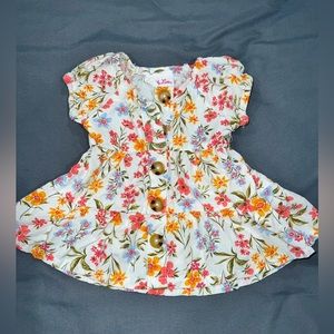 Infant Girl Multi-Colored Spring Dress